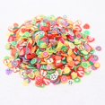 thumbnail image 1 of Boxi Slime Star Flower Smiley Candy Fruit Slices Multi-series Arcilla polimérica Sprinkles DIY Nail Art Accesorios hechos a mano 10g Tan Jianjun unisex, 1 of 2