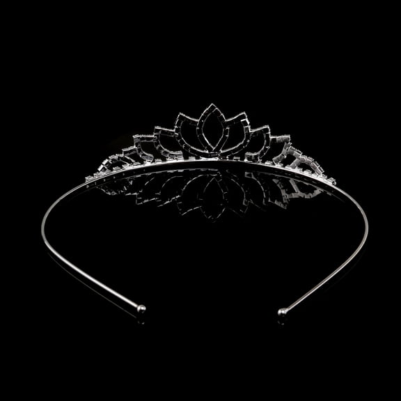 PBPBOX Adult Tiaras For Women Hair Loop Rhinestone Circular 1Pcs Engagements