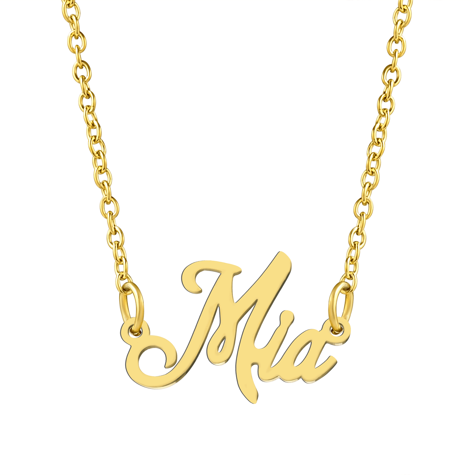 KISPER 18K Gold Plated Stainless Steel 