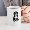 thumbnail image 4 of CafePress - Bernese MD Puppy Mug - 11 oz Ceramic Mug - Novelty Coffee Tea Cup, 4 of 4