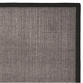 thumbnail image 4 of Safavieh Natural Fiber Collection NF441D Border Sisal Area Rug, 6' x 9', Charcoal / Charcoal, 4 of 5
