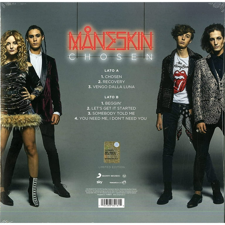 Maneskin - Chosen [Colored Vinyl] 