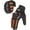 Orange, variant on Motorcycle Gloves For Men And Women, Summer Breathable Mesh Gloves With Hard Knuckle Protection, Touchscreen Compatible Fingertips, Adjustable Wrist Strap For Riding, Cycling, Outdoor