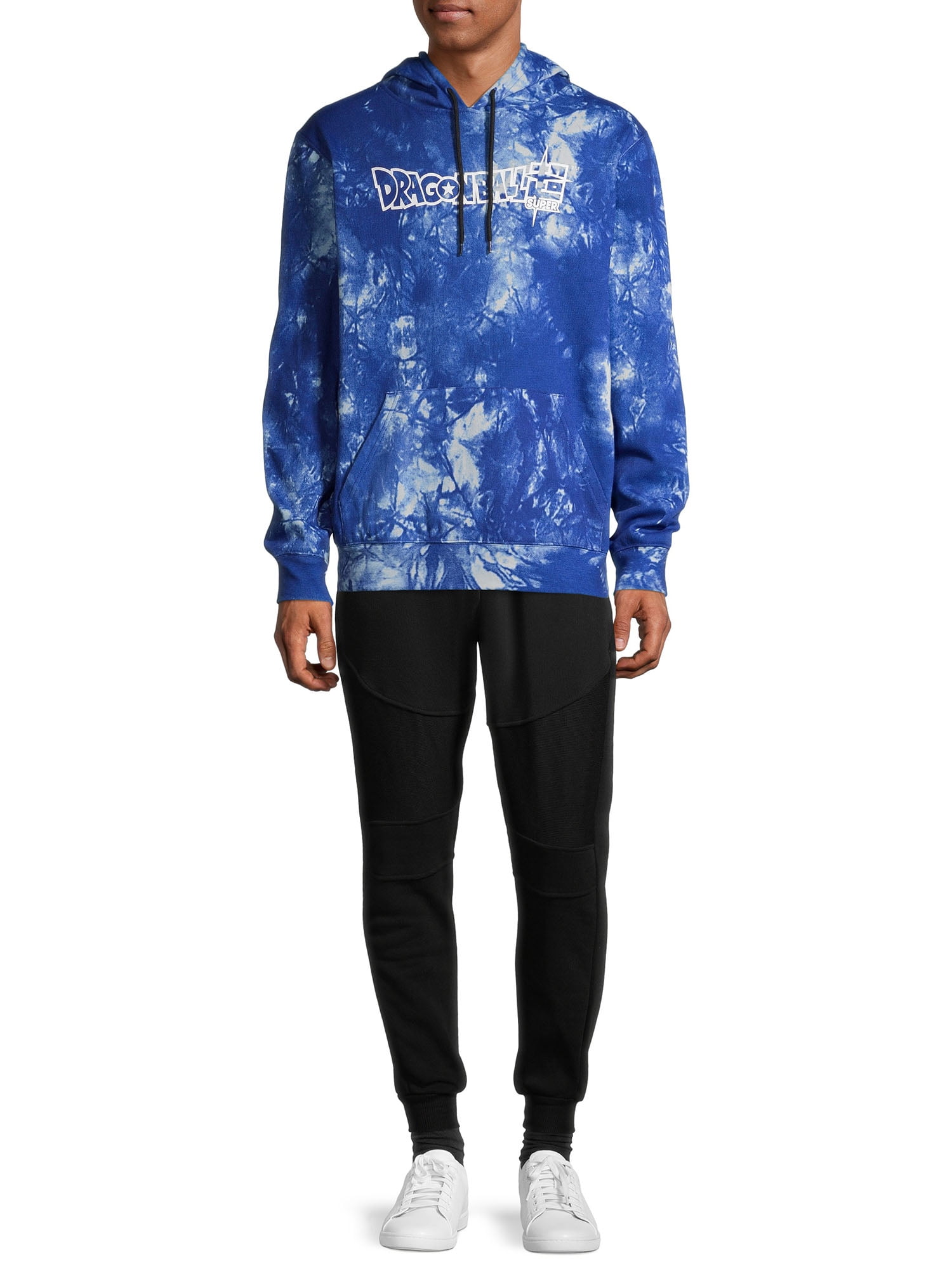 Dragon Ball Z Men's and Big Men's Ultra-Soft Printed Tie Dye