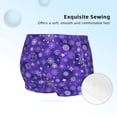 thumbnail image 2 of Pofeuu New Year Snowflakes Print Soft Cotton Girls Boyshort panties Toddler Underwear-Small, 2 of 5