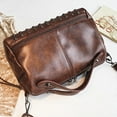 thumbnail image 2 of unbranded De Mano Con Tachuelas Color Café Material PU Para Múltiples Ocasiones, 2 of 6