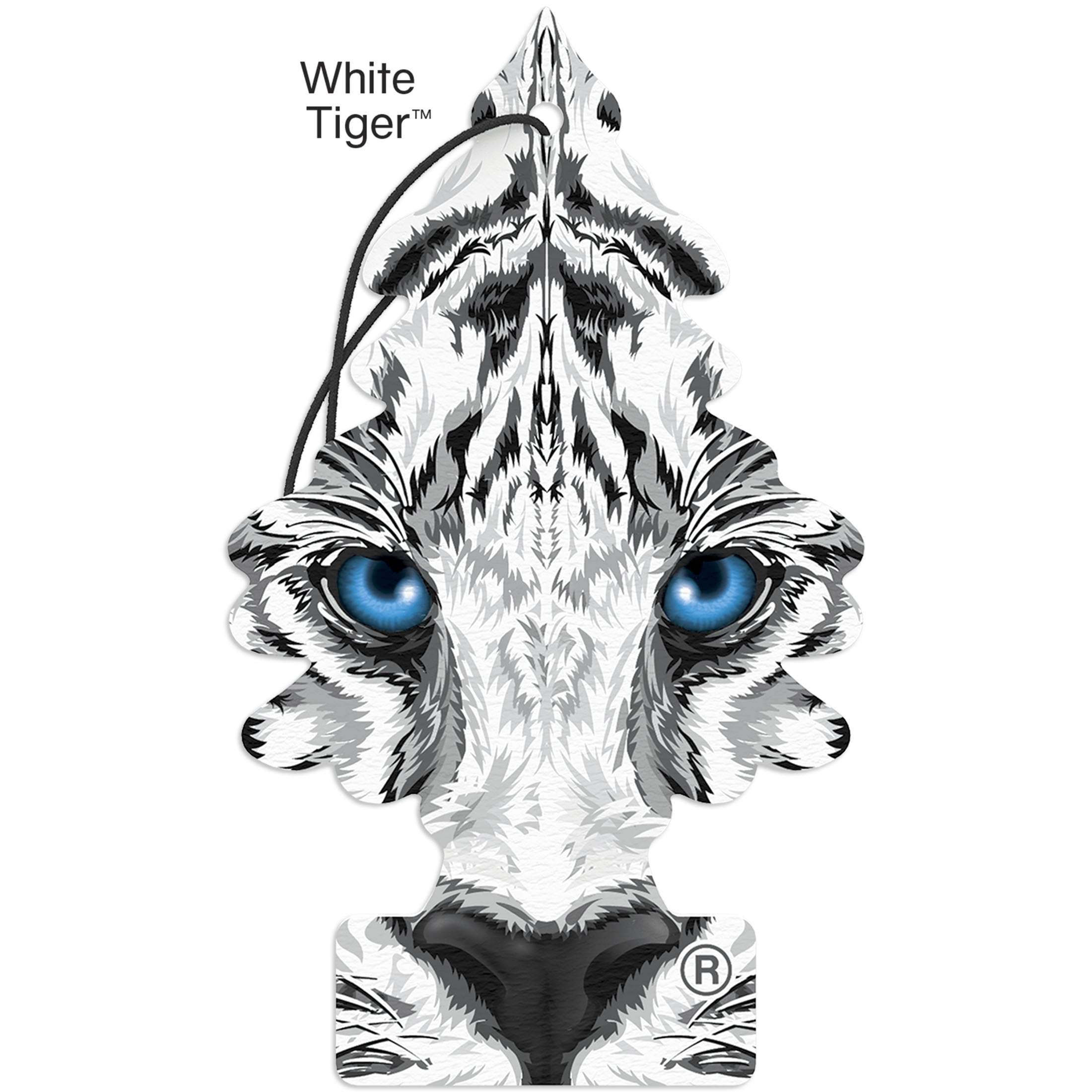 (2 pack) Little Trees Air Freshener White Tiger Fragrance 3-Pack