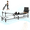 Pilates Reformer with 5 Springs, variant on Syedee 91'' Foldable Pilates Equipment for Home Workouts,Pilates Reformer Machine for Home and Gym, Pilates Exercise Equipment with Jump Board, 220lbs resistance 5 Springs