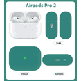 thumbnail image 2 of Airpods Pro 2 Case Cover with Incase Lanyard Soft Silicone Protective Shell for Apple AirPods Pro 2nd Generation Case 2022 with Visible Front LED, 2 of 6