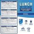 thumbnail image 3 of Bumble Bee Lunch On The Run KKS1&nbsp;Tuna Salad Crackers Kit, 8.2 oz (Pack of 4) - Ready to Eat, Includes Crackers, Cookie & Peaches - Wild Caught Tuna - Shelf Stable & Convenient Source of Protein, 3 of 3