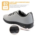 thumbnail image 5 of COEQINE Women Running Shoes Girls Black Sole Sneakers Hiking Camping Running Breathable Mesh Training Athletic Shoes Fitness Footwear, Gold Butterfly Starry Night, 5 of 7