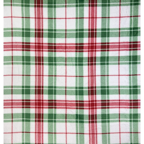 Large offers Scale Tartan Throw Blanket - Stewart Plaid by paper_and_frill - Red Green Plaid Rustic Scotland Throw Blanket with Spoonflower Fabric