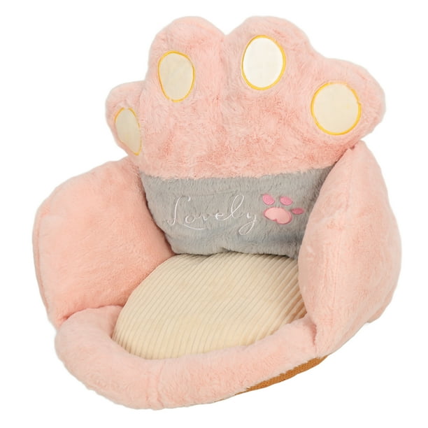 Cojín De Pata De Gato, Cojines De Silla Kawaii, Cojín De Asiento - Main Image