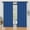 Blue, variant on Blackout Curtains 52 x 72 inch, Thermal Insulated Black Curtains Set of 2 Panels, Noise Reduce & Room Darkening Drapes for Bedroom, Living Room, Privacy Protection & Energy Saving Curtains