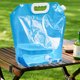 thumbnail image 4 of Contenedor de agua de 10 l, bolsa de agua portátil para camping, senderismo, barbacoa (azul 10 l), 4 of 7