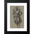 thumbnail image 2 of Pierre-Paul Prud'hon 16x24 Black Modern Framed Museum Art Print Titled - Dancer in the Triangle (1800), 2 of 5