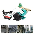 thumbnail image 3 of 115V 120W Household Shower Booster Pump Automatic Boost Water Pressure Pump IP45 Green for Kitchens, 3 of 15