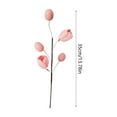 thumbnail image 3 of Arreglo floral de tulipanes y huevos de Pascua | Decoración primaveral de espuma | Flores artificiales de 35 cm para florero | Centros de mesa para interiores, 3 of 6
