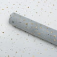 thumbnail image 1 of Nvzi hot gold glitter, starry moon gauze, flower bag, flower shop, floral materials, durable and not easy to break, starry moon decoration (hazy blue), 1 of 5
