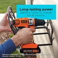 thumbnail image 5 of Black & Decker Perceuse/perceuse au Lithium-Ion 20 Volts MAX, 5 of 5
