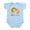 Sky Blue, variant on CafePress - I Heart My Poppy Infant Bodysuit - Baby Light Bodysuit, Size Newborn - 24 Months