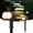 Warm, variant on Aship Solar Spotlights, Solar Lights Outdoor 2 Pack, 3 Color Warm White & Cool White 26 LEDs Solar Powered Garden Lights IP65 Waterproof, Solar Landscape Spotlights for Yard Lawn Driveway Garage