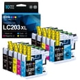 thumbnail image 1 of Cartuchos de tinta E-Z Ink Pro LC203 compatibles con Brother LC203XL, 1 of 8