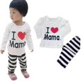 thumbnail image 1 of Pijamas de algodón para niños y niñas, ropa interior de Navidad, traje para el hogar, ropa de dormir para fiesta, novedad, 1 of 4
