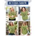 thumbnail image 6 of Anbech Christian Shirts Women Faith T Shirts Plus Size Graphic Shirts Oversized Short Sleeve Loose Tee, 6 of 7