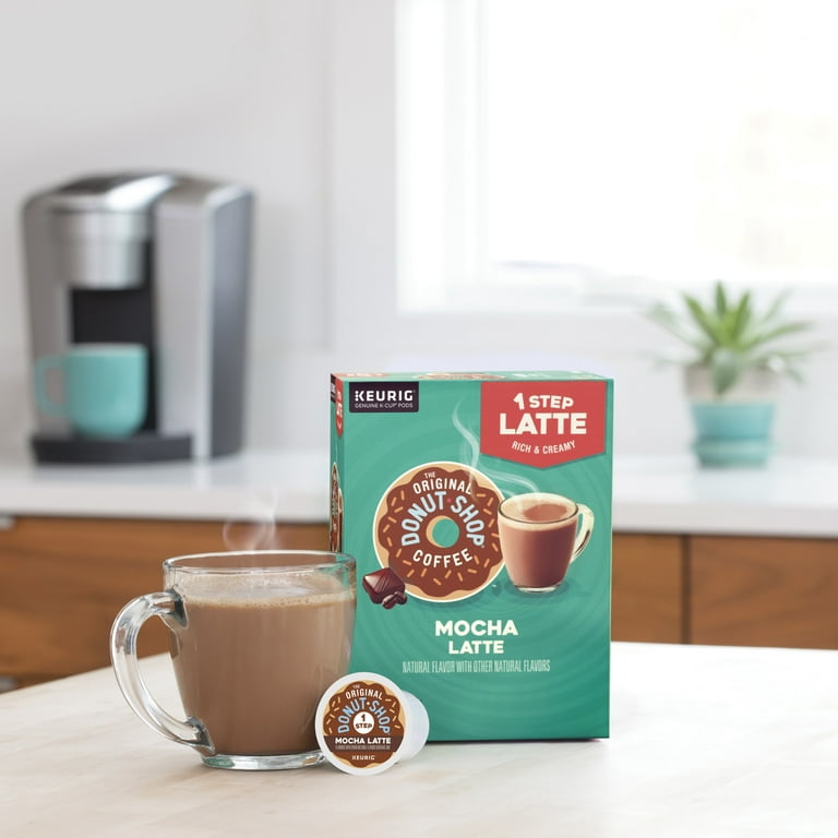 The Original Donut Shop, One Step Mocha Latte Flavored K-Cup