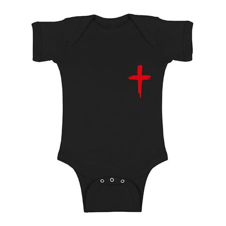 

Awkward Styles Red Cross Baby Bodysuit Jesus Short Sleeve Tops for Newborn Baby Christian Cross Clothes for Baby Boys Christian Bodysuits for Baby Girls Jesus Clothing for Baby Kids Cross One Piece