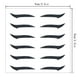 thumbnail image 5 of Seitruly 6 pares de barras de línea de párpados impermeables, pegatina delineador de ojos con purpurina reutilizable, pegatina de doble párpado, Type3 NO3 Seitruly CE000889-01B, 5 of 6