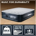 thumbnail image 6 of Pittman Outdoors 18" Queen Air Mattress with Built-in Pump Inflatable Air Bed Inflates in Minutes, 6 of 8