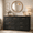 Black-7drawers, variant on 7-Drawer Dresser with Metal Handles, 47" Wide White Storage Chest of Drawers Organizer, Wood Cabinet for Living Room Hallway Entryway, Anti-Tip Easy Assembly