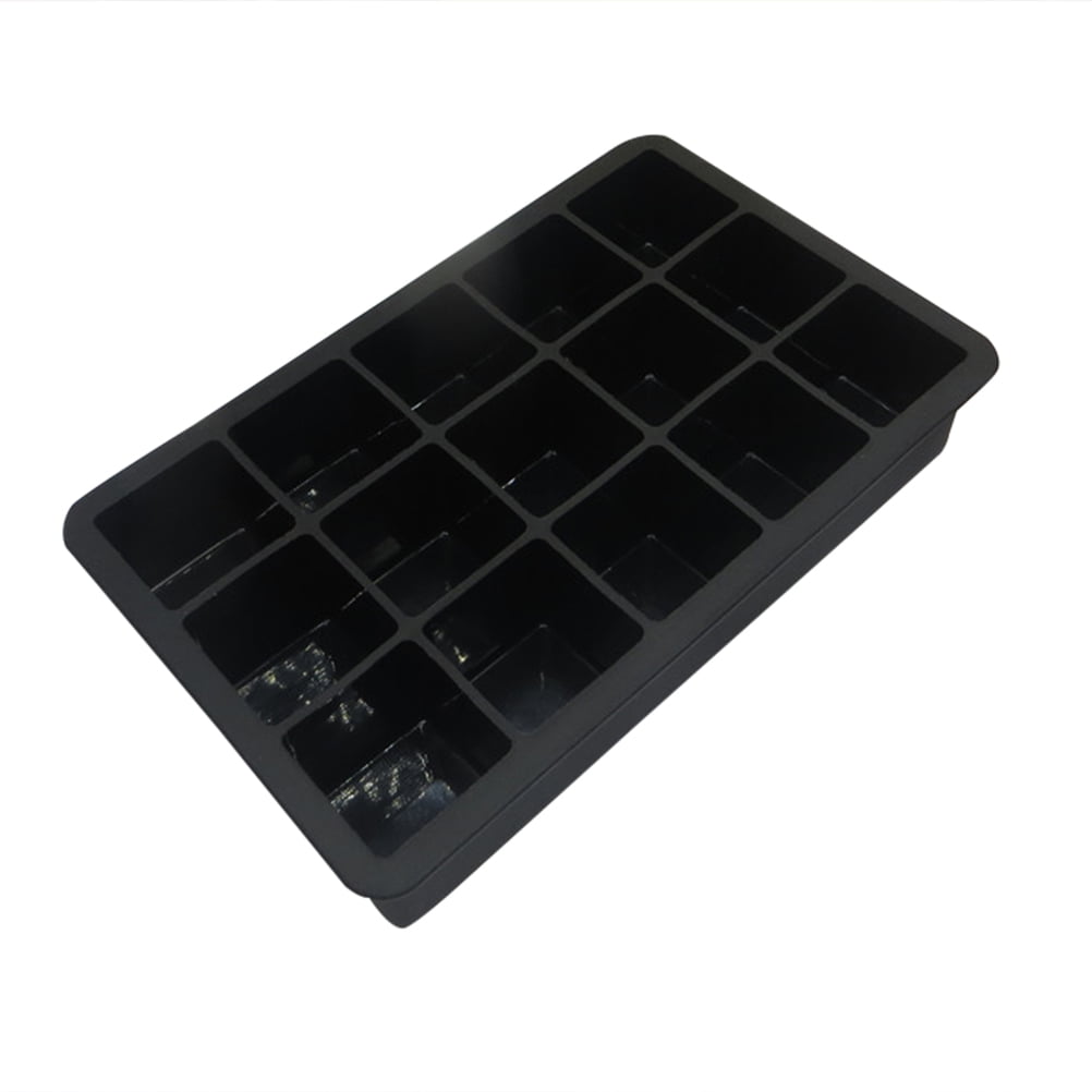 Silicone Ice Cube Maker Ice Tray Halloween Candy Cake Pudding Chocolate  Molds Easy-Release Square Shape