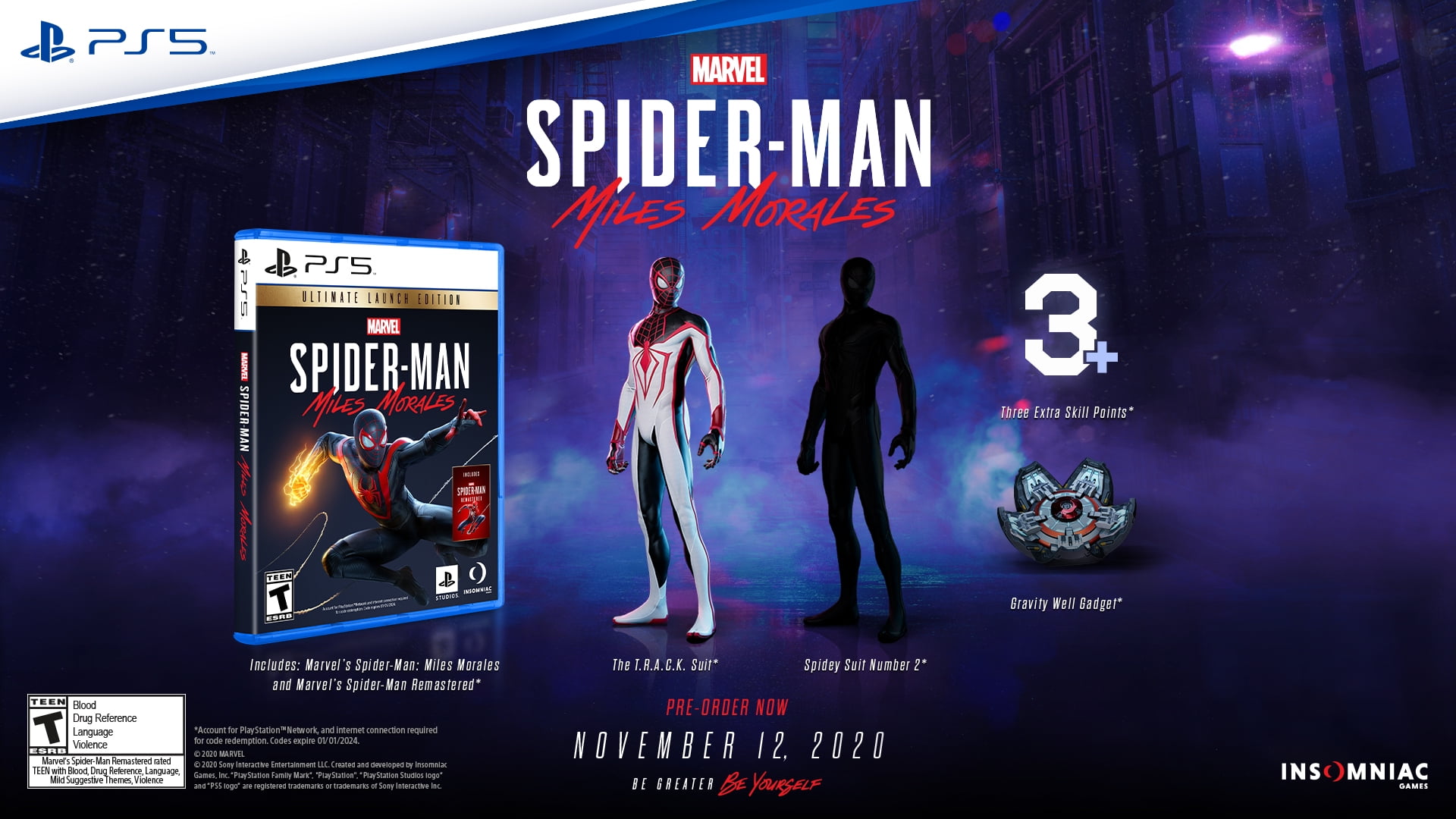 Marvel's Spider-man: Miles Morales Ultimate Launch Edition