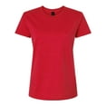 thumbnail image 5 of Gildan Ultra Cotton Women’s T-Shirt, Comfortable Short Sleeve Feminine Tee, Red, Sizes S-3XL, 5 of 5