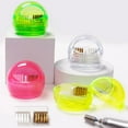 thumbnail image 3 of Grinding Head Cleaner Soft Hard Bristles Detachable Smooth Edge Compact Size Wide Application Remove Dust Plastic Nail Drill Bit, 3 of 10
