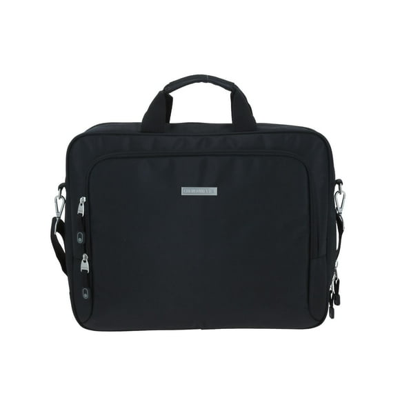 Portafolio grande Chenson Pro para hombre KAZIO Negro con Porta Laptop de hasta 15".
