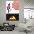 thumbnail image 6 of Epic Art 'Shimmering Shells 1'  by James Wiens Acrylic Glass Wall Art, 36" x 36", 6 of 8