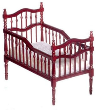 mahogany crib