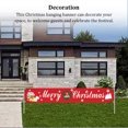 thumbnail image 3 of Matsuzay Cartel de Navidad para el hogar, comedor, valla, ventana, terraza, bandera colgante, fiesta, Festival, decoración de Año Nuevo, Kits de decoración para fiestas Tipo 1, 3 of 6