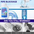 thumbnail image 2 of Drain cleaner, drain clog remover, powerful fast cleaning drainage toilet cleaning tool, suitable for kitchen, sink and toilet pipes, 2 of 4