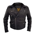 thumbnail image 6 of Mens Mad Max Rockatansky Black Mel Gibson Australian Motorcycle Leather Jacket, 6 of 8