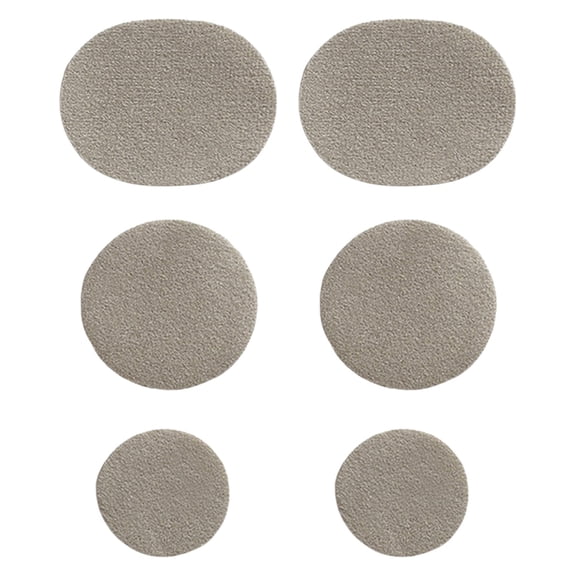 HWHCGZ 6Pcs Mesh Shoes Hole Repair Self-Adhesive Sneaker Hole Repair Sticker Anti-Abrasive Quick Repair Shoes Tool,Light Gray