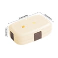 thumbnail image 2 of zanvin Bento Boxes Stainless Steel Lunch Box Can Be Filled with Water Insulated Lunch Box Students and Office Workers with Rice Lunch Box, Gifts for Him, 2 of 2