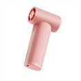 thumbnail image 1 of Mini Ventilador Recargable con Viento Fuerte, Pantalla Digital, Ajustable, Turbo, Portátil, para Uso en Exteriores, Color Rosa., 1 of 7