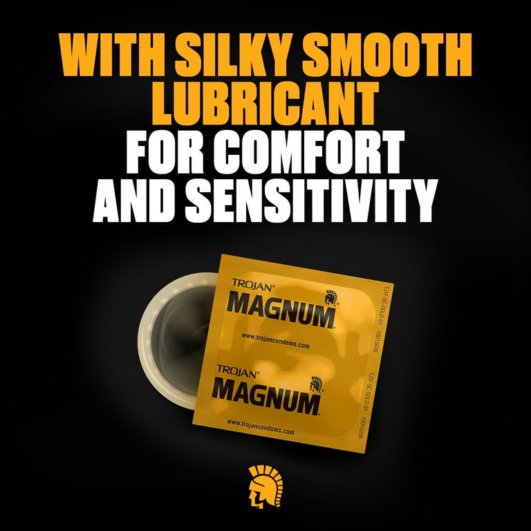 trojan magnum lubricated latex large size condoms 36 ea Male Sex Dolls - Realistic Anatomy & Custom Options main image 0