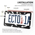 thumbnail image 5 of Coolnut Bat License Plate Frames 2pcs, Aluminum Universal Car License Plate Holder with Elliptical Hole for US Vehicles, 12"x 6", 5 of 7