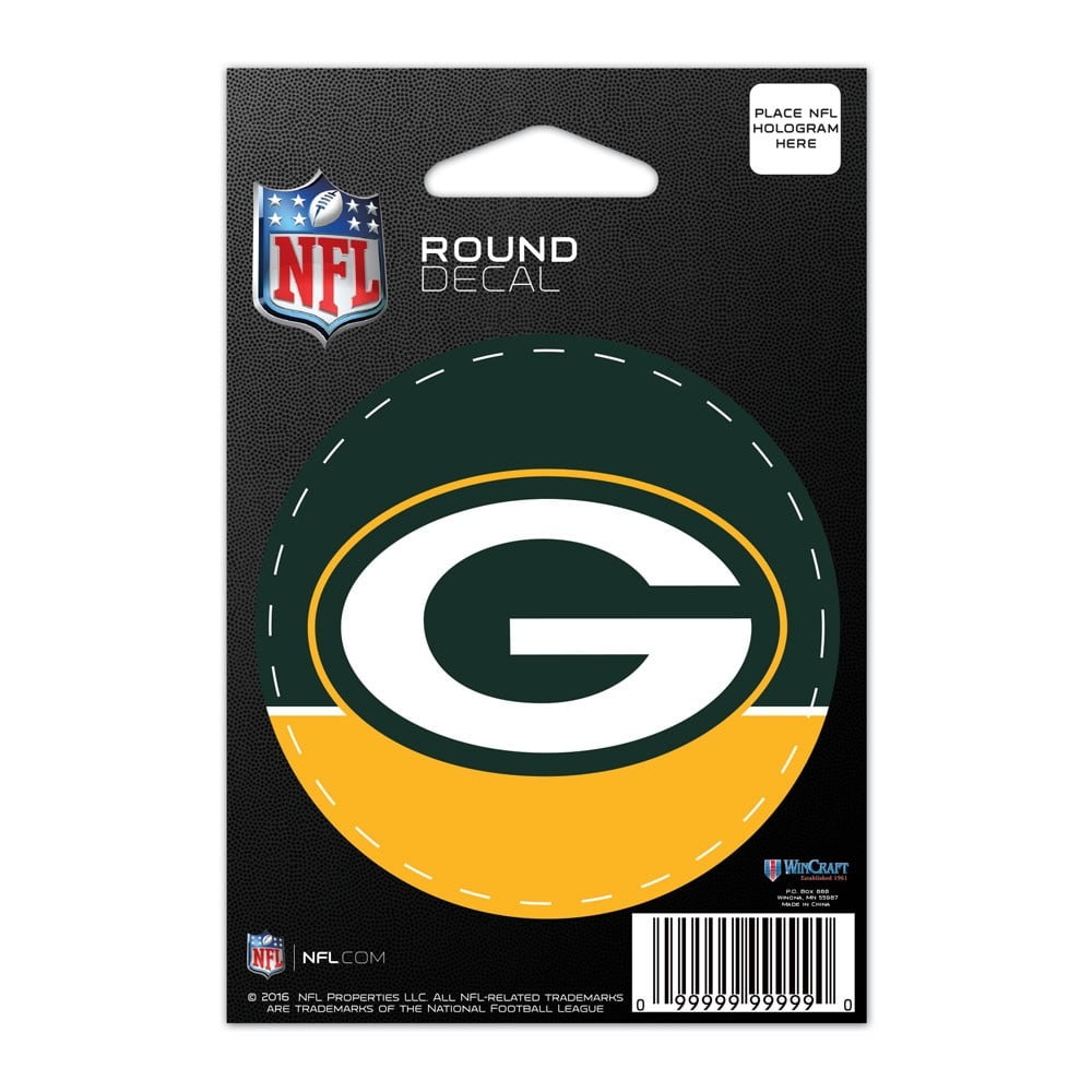 Green Bay Packers WinCraft 3" Round Decal